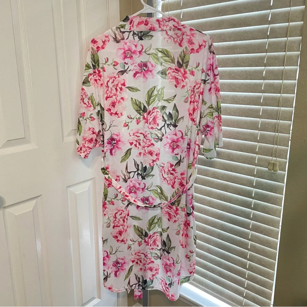 Show Me Your MuMu Floral Print Brie Robe O/S